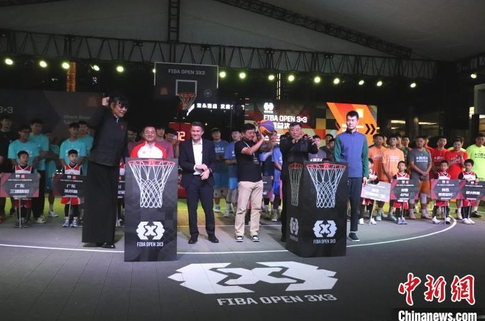 2023国际篮联三人篮球公开赛全国总决赛在江西南昌举行